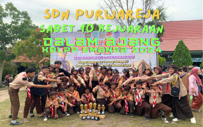 SDN PURWAREJA KEMBALI SABET 10 KEJUARAAN DALAM KBLPP SMANSA 2024