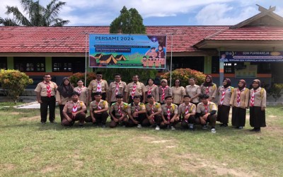 PERKEMAHAN PERSAMI DALAM RANGKA PELANTIKAN TAMU PENGGALANG RAMU,TERAP DAN RAKIT